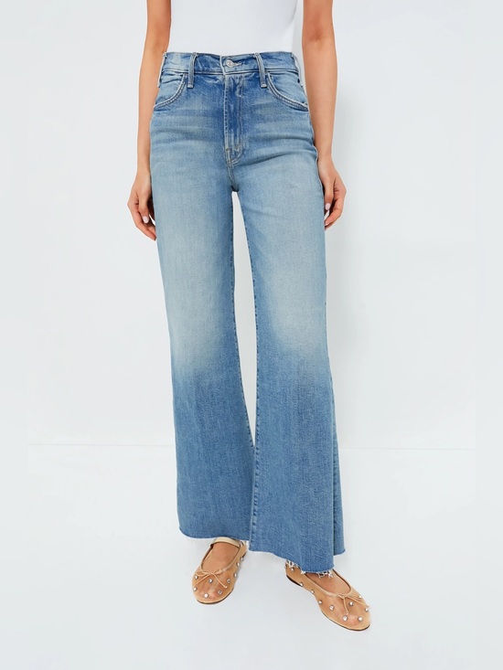 MOTHER Denim - Mother Superior The Hustler Roller Fray I Confess Wide Crop Pants